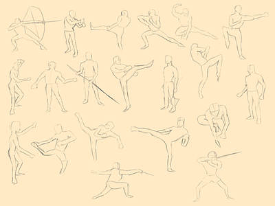 20 Gesture Drawings drawing drawing pose gesture gesture drawings gestures line of action photoshop poses