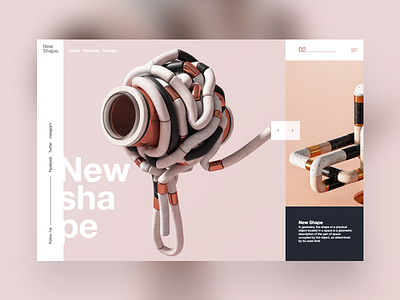 New Shape #2 app slider trending trending design ui uidesign ux uxdesign web website