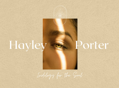 Sneak Peak of some Branding for Iridologist Hayley Porter branding graphic design iridologist iridology logo squarespace