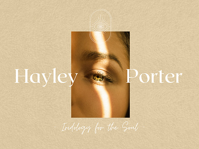 Sneak Peak of some Branding for Iridologist Hayley Porter