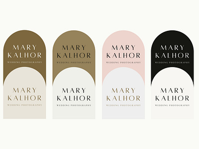 Branding for Mary Kalhor brand design brand identity branding branding design color palette color pallete graphic design logo logo design pantone wedding photographer