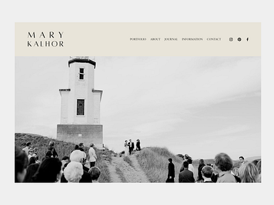 Mary Kalhor Wedding Photographer Website Design brand identity branding logo design squarespace web design webdesign website website concept website design wedding photographer