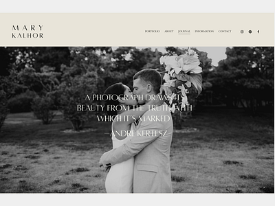 Mary Kalhor Wedding Photography Website Design brand identity logo logo design squarespace web design webdesign website website concept website design wedding photographer
