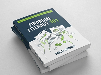 Financial Literacy 101 book book art book cover book cover art book cover design booking books branding cartoon character creative design ebook ebook cover ebook design ebooks icons illustration kindle kindlecover modern