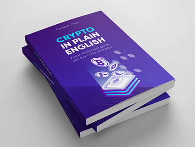 Crypto in Plan English book book art book cover book cover art book cover design booking books branding cartoon character design ebook ebook cover illustration kindle kindlecover