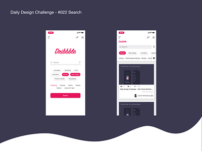 Daily Design Challenge - #022 Search