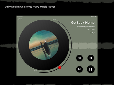 Daily Challenge #009 Music Player