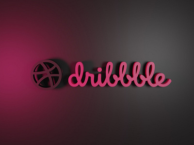 1st 3D dribbble shot 1stshot 3d 3dart 3dartist dribbble dribbble best shot firstshot logo logofont