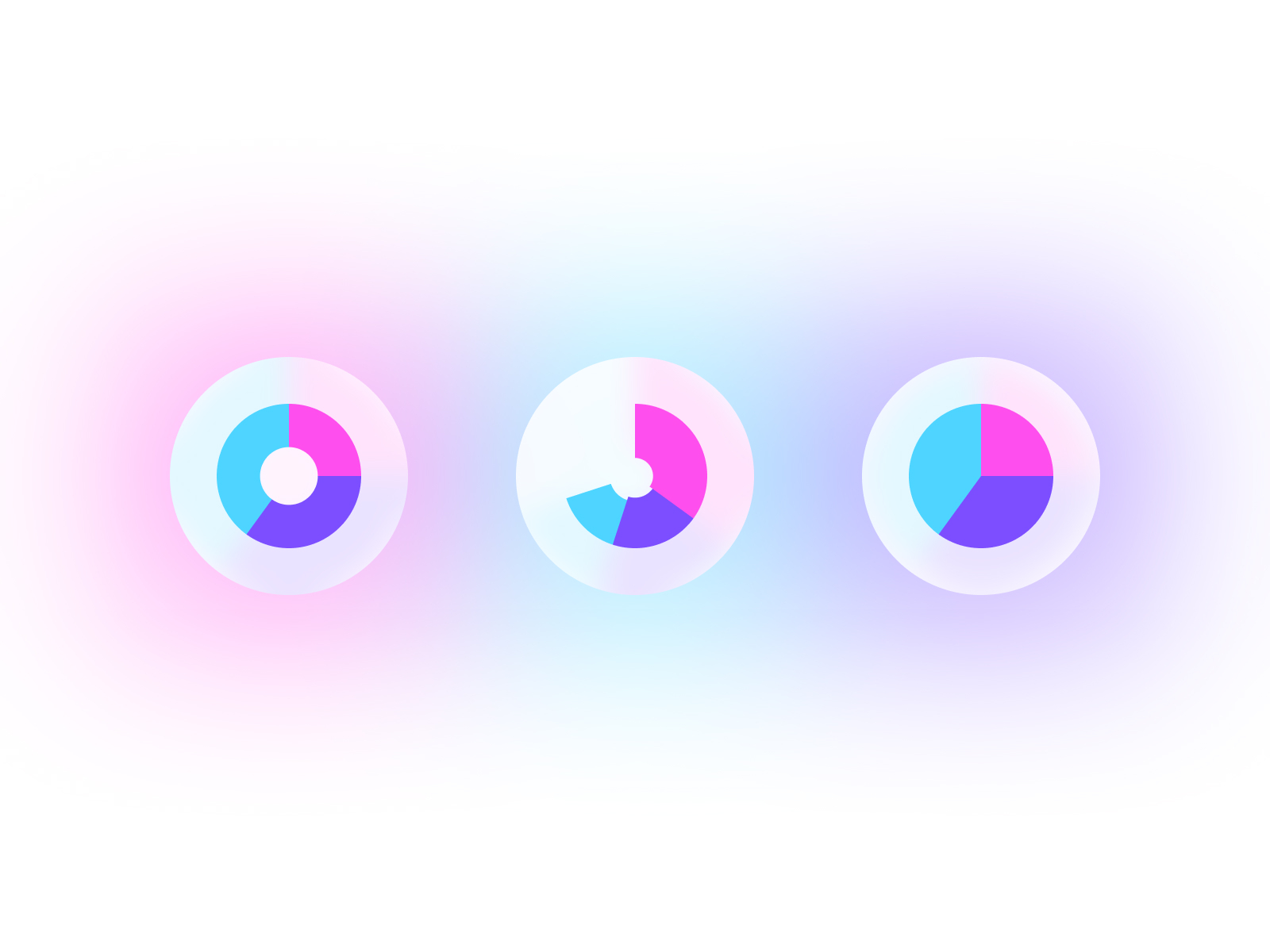 Pie Charts 2D by Chinmay Joshi on Dribbble