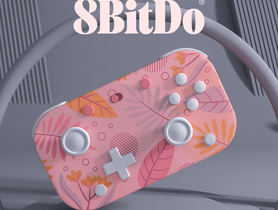 8BitDo Console 3d animation design graphic design ill illustration