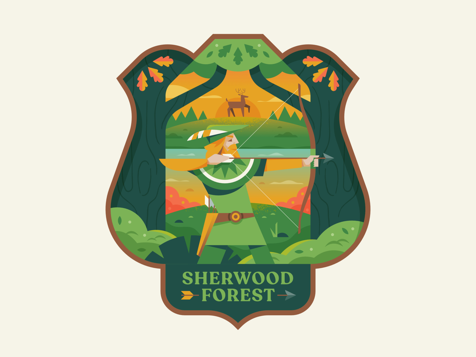 С кем связаны легенды о sherwood forest