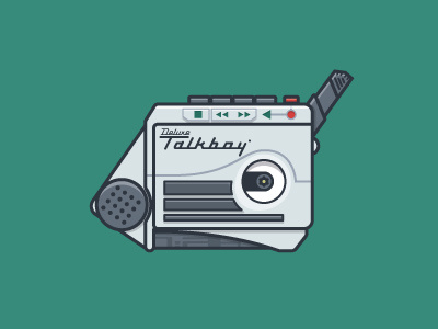 Talkboy audio homealone icon illustration movie talkboy tape tech voice