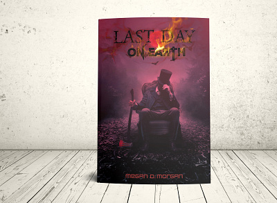 Last Day On Earth book cover book cover design design ebook cover graphics design minimal typography