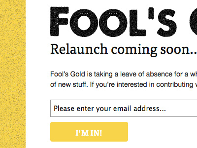 Fool's Gold