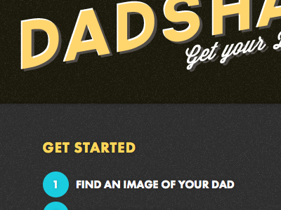 Preview of 'DadShare' #2 css html5 social