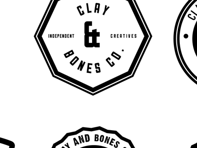 Clay & Bones Identity 2