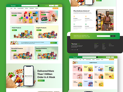 Web Design foodwebsite webdesign