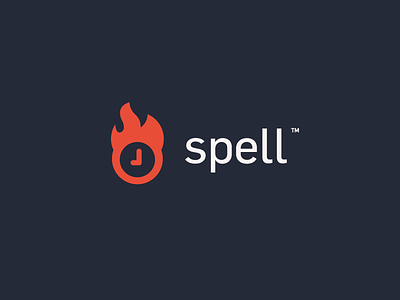 Clock + Fire Spell Unused logo proposal