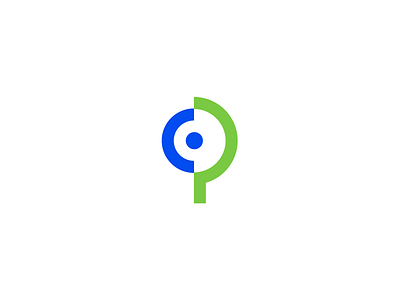 Poznań logo, P + Tree + Center / Mark WIP