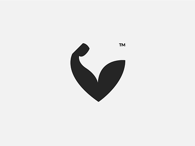 V + fitness / Logo WIP application brand energy fitness logo mark pin