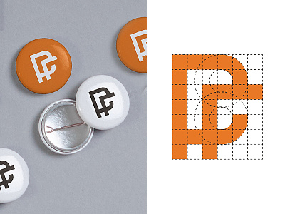 PF Monogram Logo Exploration pt I brand f identity lettermark logo mark monogram p pf