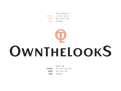 OwnTheLooks Logo Design & Branding brand branding clothing brand clothing design clothing label design graphic icon identity logo mark wordmark