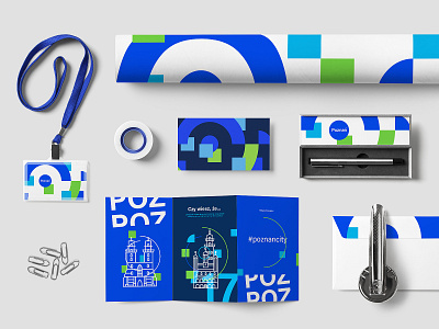 Poznan City Visual Identity Full Project brand branding city corporate corporate identity design fluid graphic hire icon identity logo mark p poland polska poznan symbol vectors work