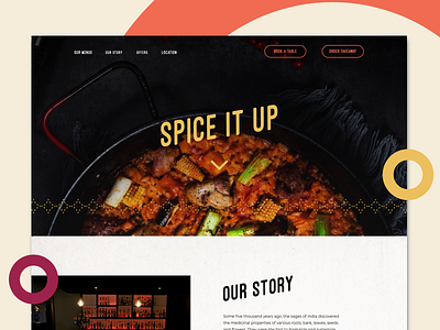 Restaurant / Web Site Design