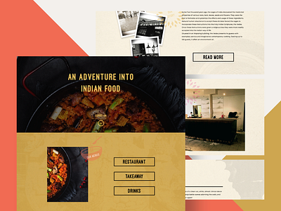 Restaurant / Web Site Design