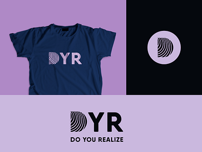 DYR branding logo music vector