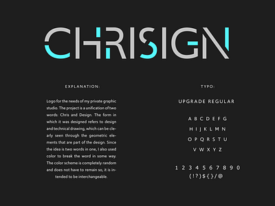 CHRISIGN Studio logotype