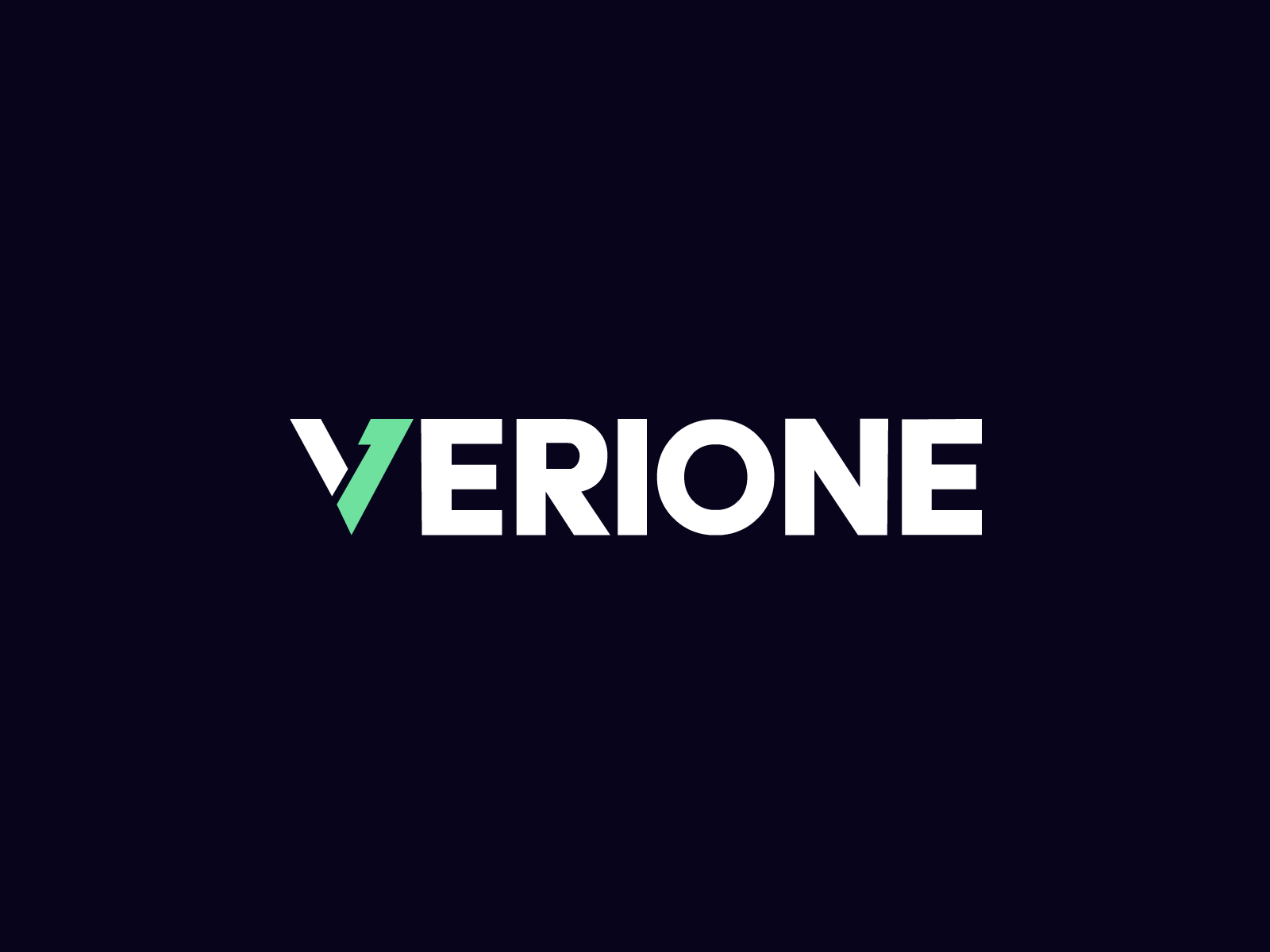 Verione glitch animation animated animation brand design branding design icon logo logo design typography vector web