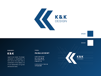 K & K DESIGN logotype