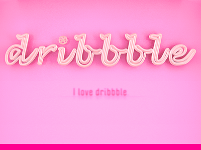 love dribbble cake logo sweet