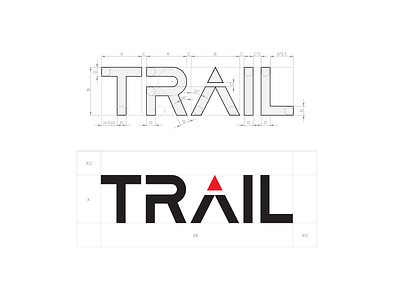 Trail logo design