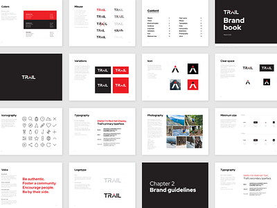 Trail brand book brand book brand design brand guide brand guidelines brand identity branding branding and identity branding design corporate corporate branding corporate design corporate identity corporate identity design corporate identity manual layout layout design