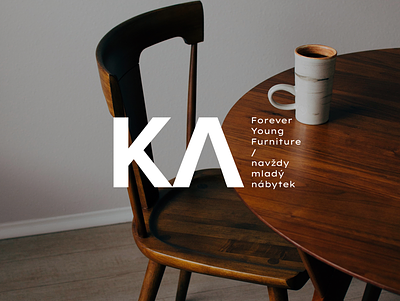 Kanape | Logo branding design furniture graphic logo logotype new prague typography vector visual