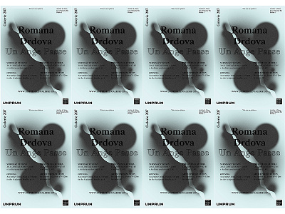 Galerie 207 w/ Romana Drdová art design galery poster typography umprum