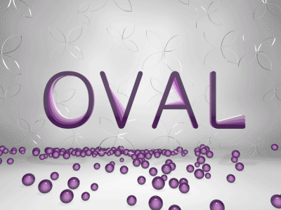 OVAL 3d abstract after effects cinema4d logo reveal motion promo