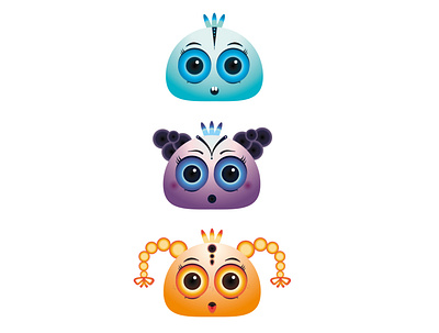 Look at my eyes character design cute eyes illustration