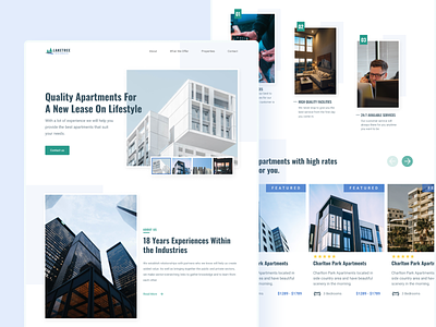Apartments Agency Landing Page