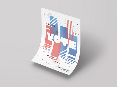 Get Out The Vote Poster