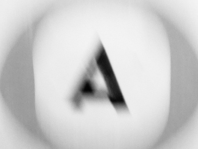 Experimental Type a experimental letter photography typography
