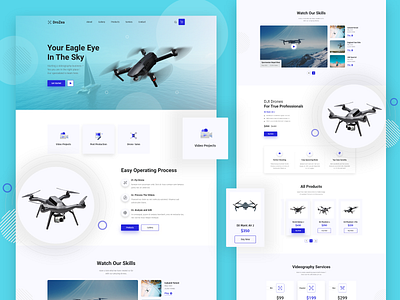Web UI - Drone Sales and Videography Services