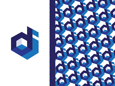 Identity for a Structural Engineer branding logo pattern