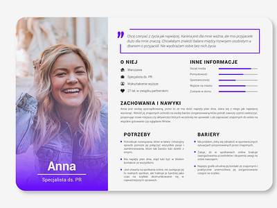 User Persona UX by vmadlustrator on Dribbble