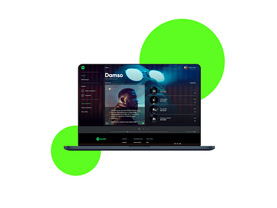 spotify recast desktop design desktop ui ux web webdesign