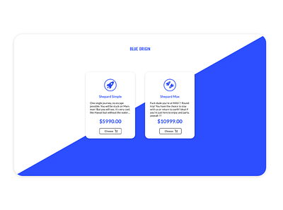 DailyUI - 030 / Pricing 030 30 app blue branding daily dailyui dailyui030 design flat minimal origin pricing pricing page shepard