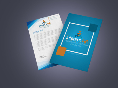 Professional Cover Page and Letterhead design flyer design