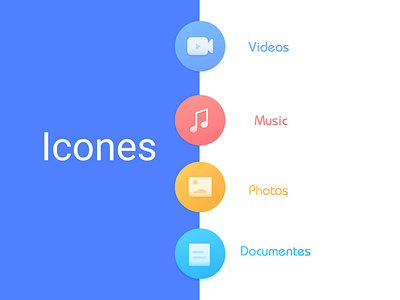 Multimedia icons